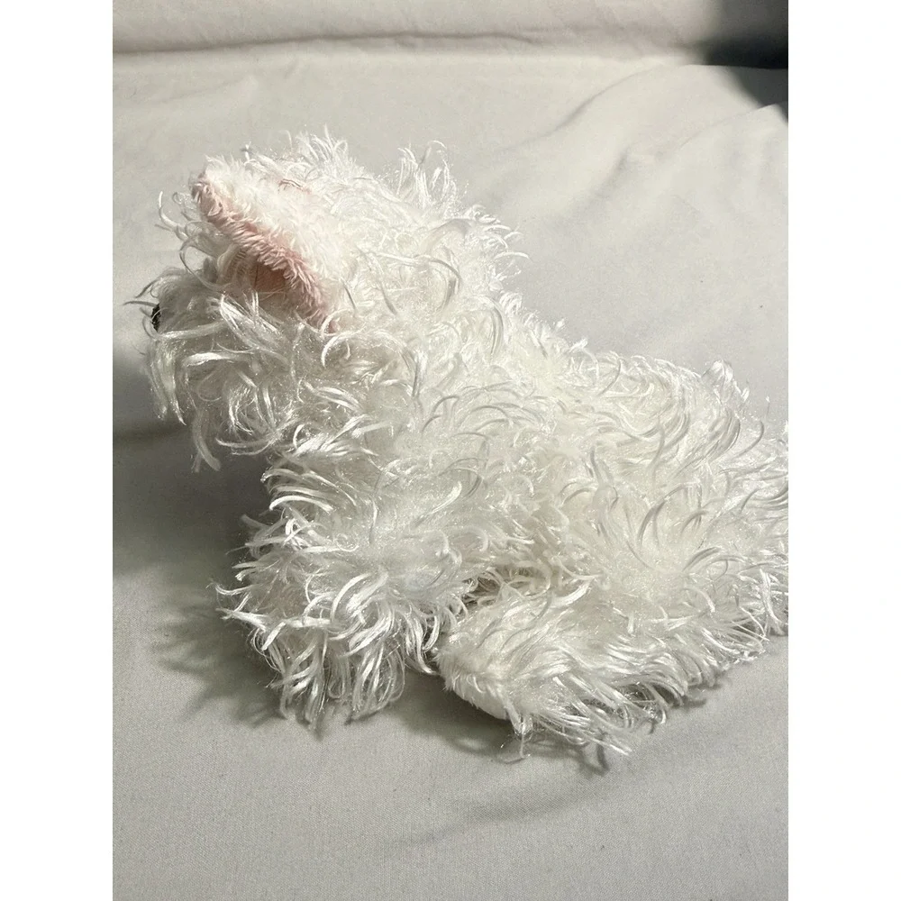 Ganz Webkinz Lil' White Terrier Stuffed Animal Soft Plush Great Condition